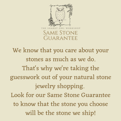 40mm Brecciated Green Jasper Stone Donut on black waxed cotton cord